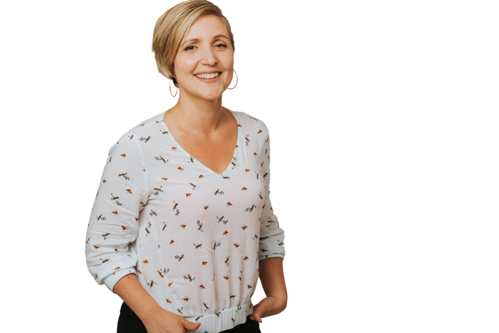 smile orthodontics patient testimonial and portrait - female